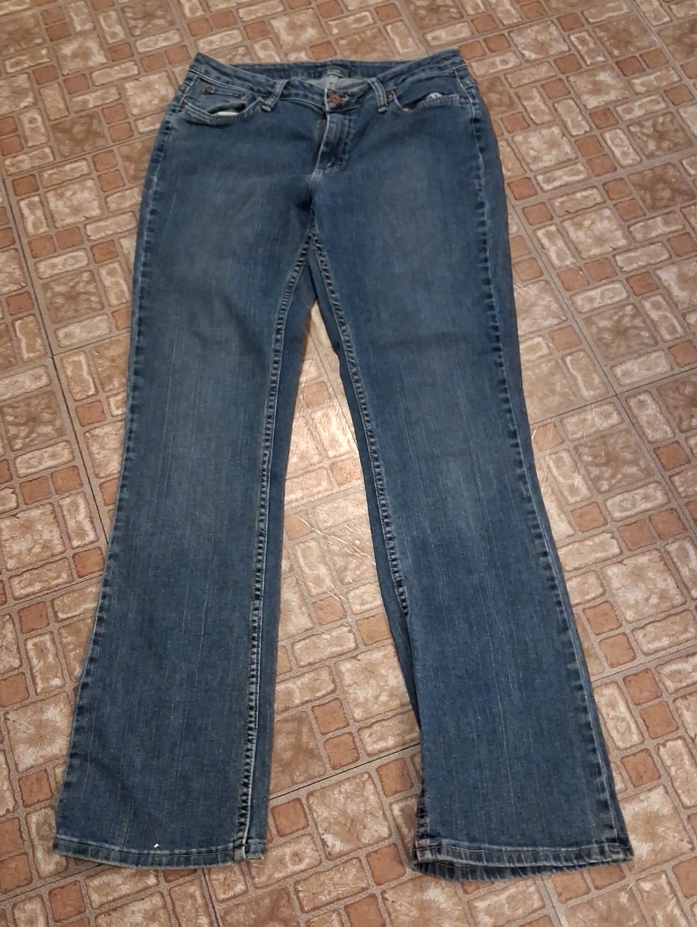 Riders by Lee Women's Dark Blue Flare Jeans